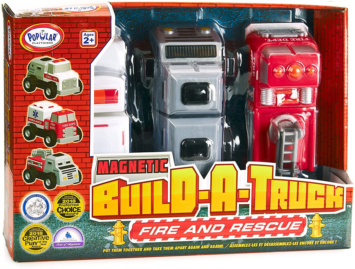 Magnetic best sale toy truck