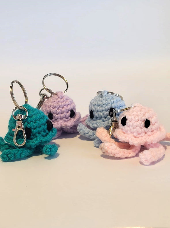 Mini Crochet Animal Keychain