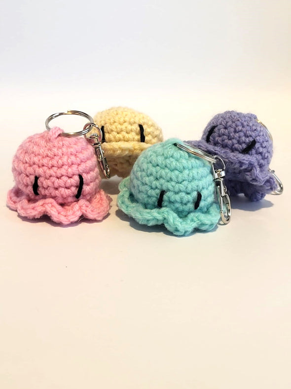 Mini Crochet Animal Keychain