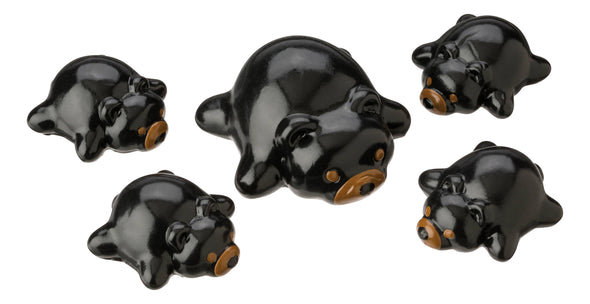 Kiji Buddies Black Bear Family Set