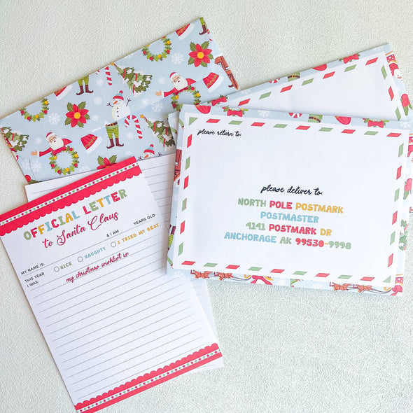 Santa Mail Kit - Letters to Santa