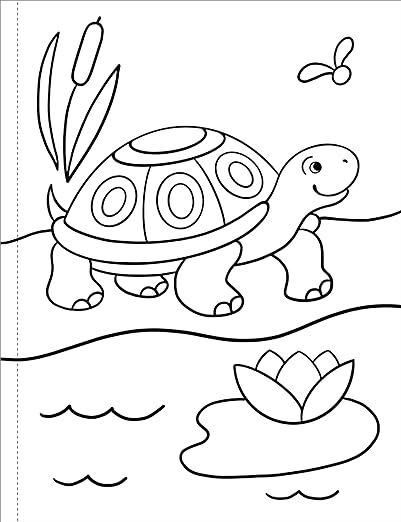 My First Coloring Book! Animals