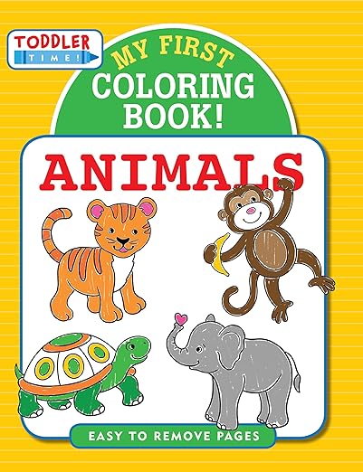 My First Coloring Book! Animals