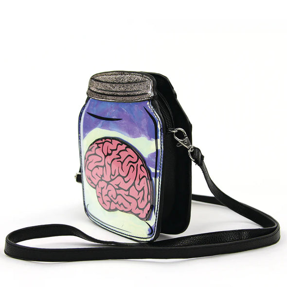 Brain in a Jar Crossbody Bag