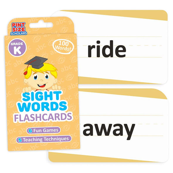 Sight Words Flashcards - Kindergarten