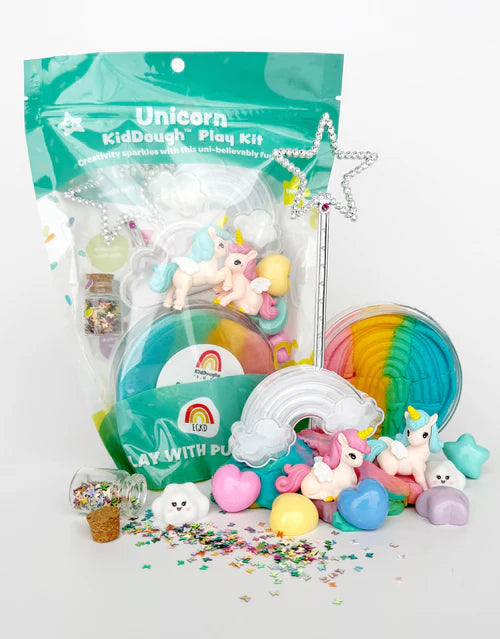 Unicorn (Rainbow Sherbet) KidDough Play Kit