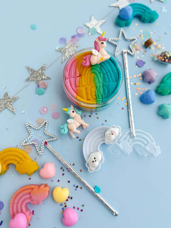 Unicorn (Rainbow Sherbet) KidDough Play Kit