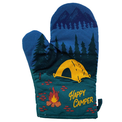 Happy Camper Oven Mitt