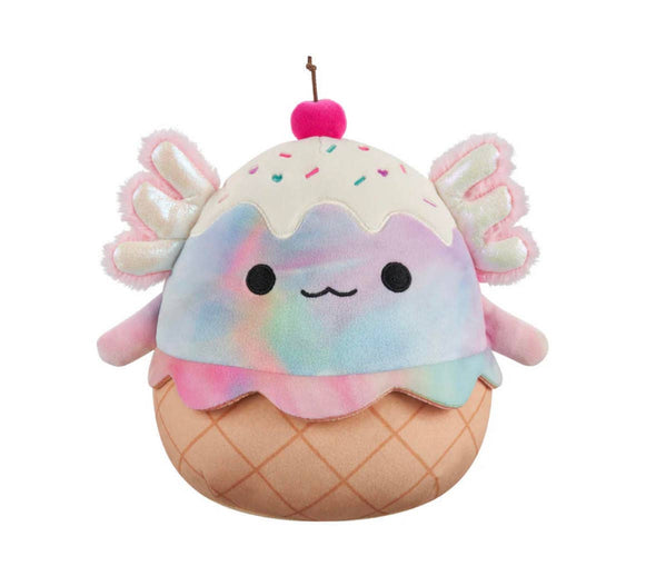 Squishmallow Valentine Plush Tinley Ice Cream Axolotl 8"