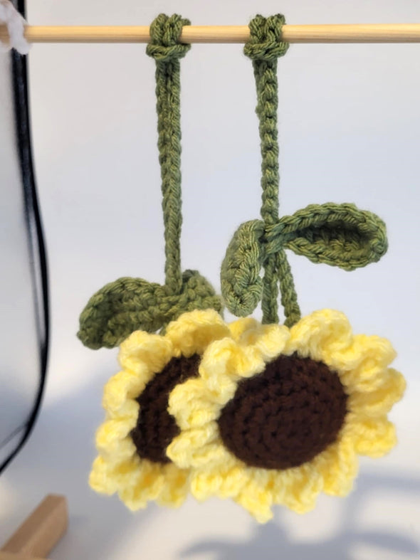 Crochet Rear-View Mirror Charm